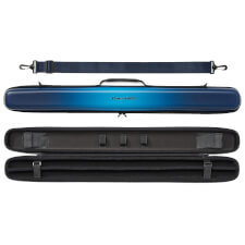 Powerglide Svartur Blue Cue Case for 2-Piece Pool Cue