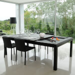 Fusiontables by Aramith: 7.5ft Slate Bed Height Adjust Pool Dining Table