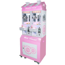 Mini House 2-Player Crane Arcade Machine