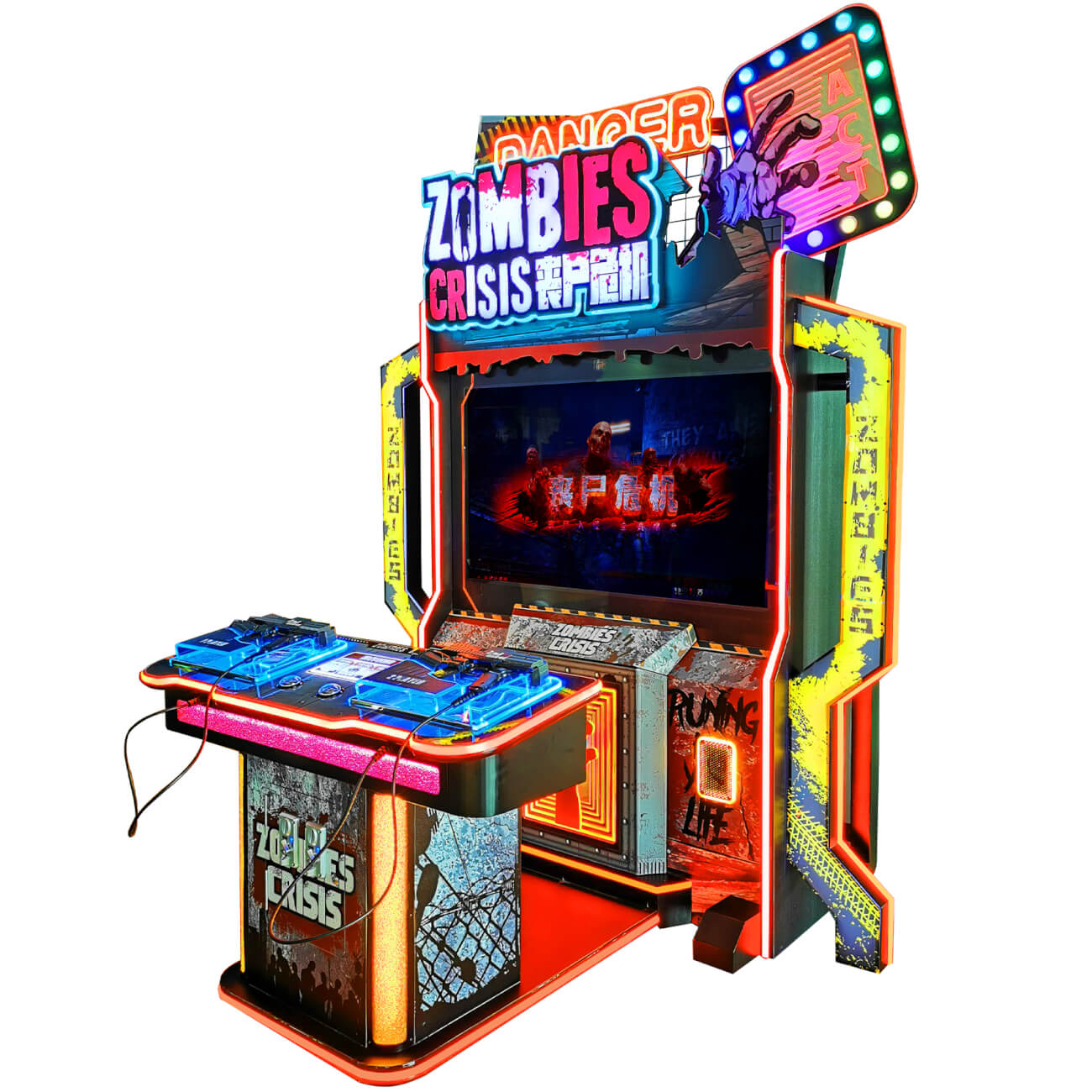Zombie Crisis Arcade Machine