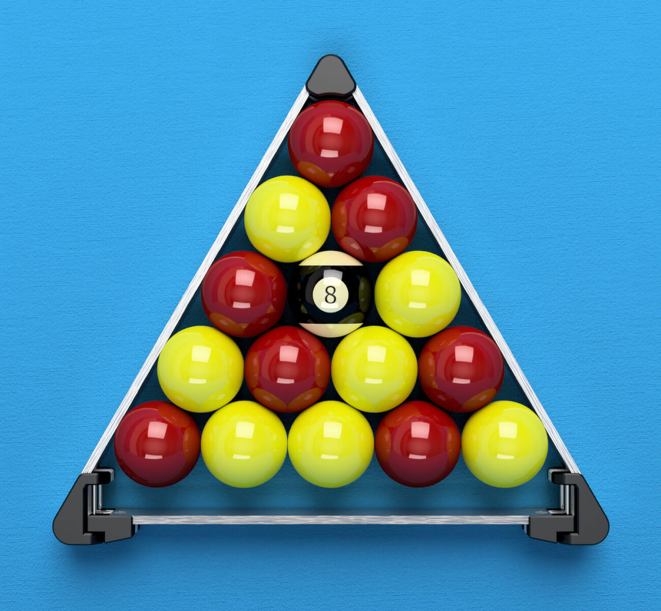 The Racker Triangle for 2-Inch Balls