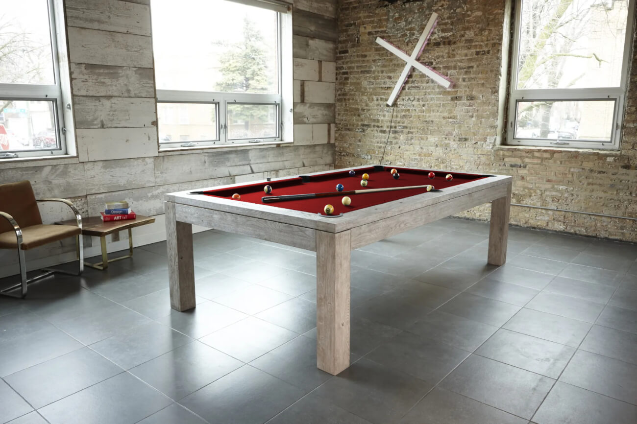 Brunswick Sanibel 8ft American Slate Bed Pool Dining Table 