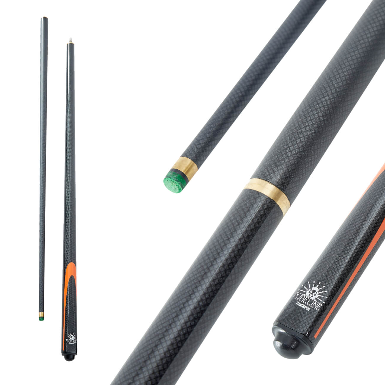 Pureline Panther Fibreglass 1/2-Joint 57-inch UK Pool Cue