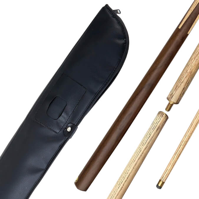 Liberty Ash 48-Inch Two-Piece Cue & Soft Case Set