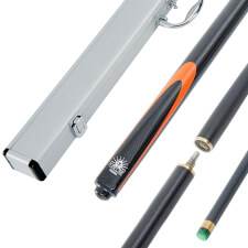 Pureline Panther Fibreglass 57-Inch 2pc Cue & Case Set