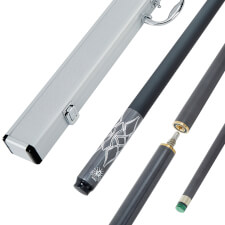 Pureline Storm Fibreglass 57-Inch 2pc Cue & Case Set