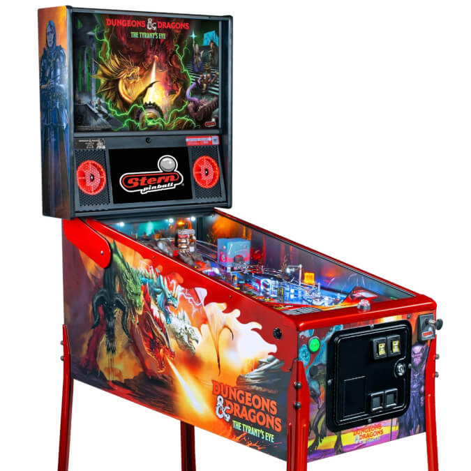 Stern Dungeons & Dragons: The Tyrant's Eye LE Pinball Machine 