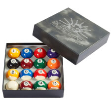 Pureline Premium Spots & Stripes 2 1/4-inch American Pool Ball Set