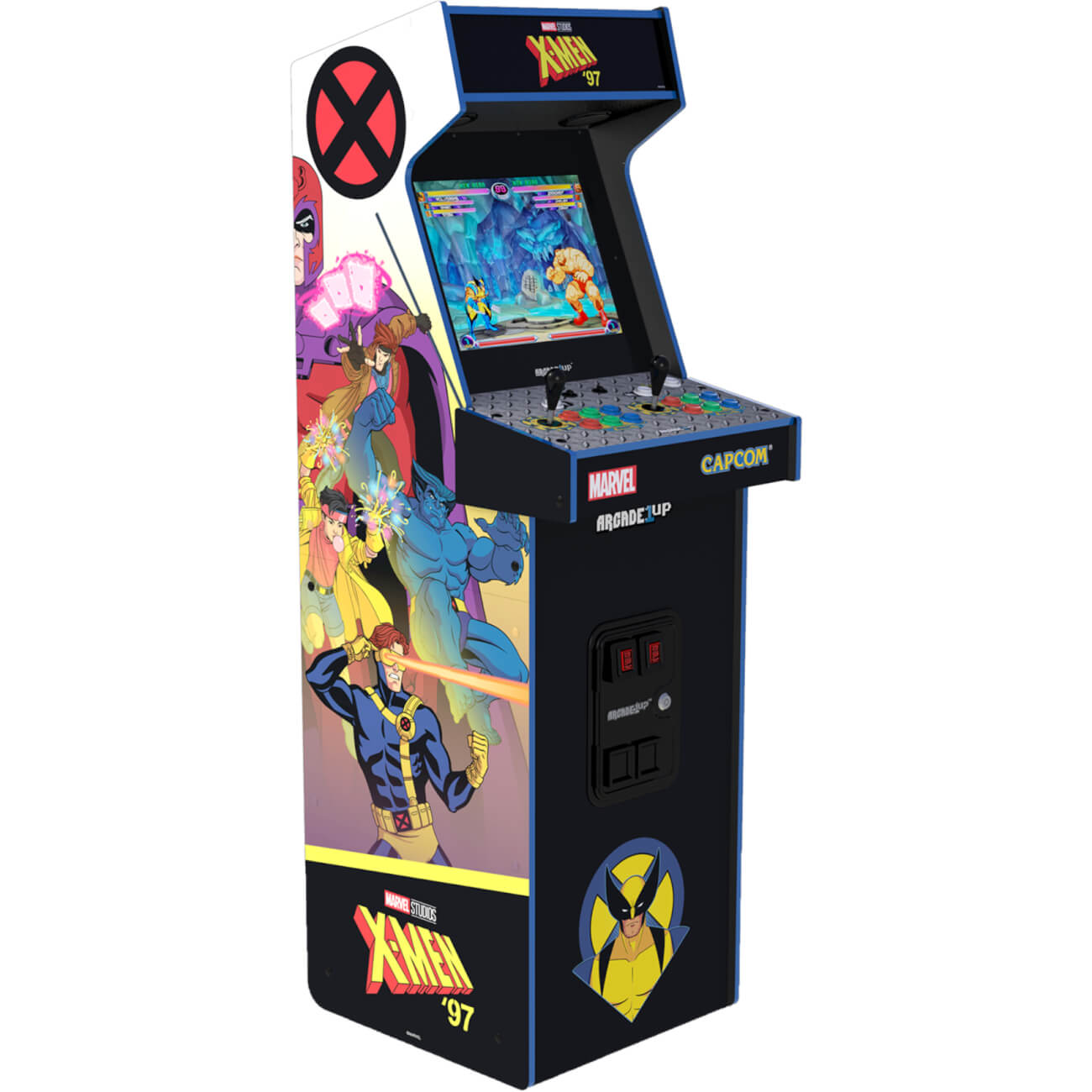 Arcade1up X-Men '97 Deluxe Marvel vs Capcom 2 Arcade Machine