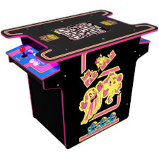 Arcade1Up Ms. Pac-Man 40th Anniversary Cocktail Arcade Table 