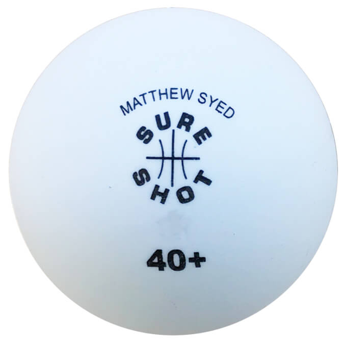 Sure Shot Matthew Syed Training/Practice/Robot Ball (Box of 144)