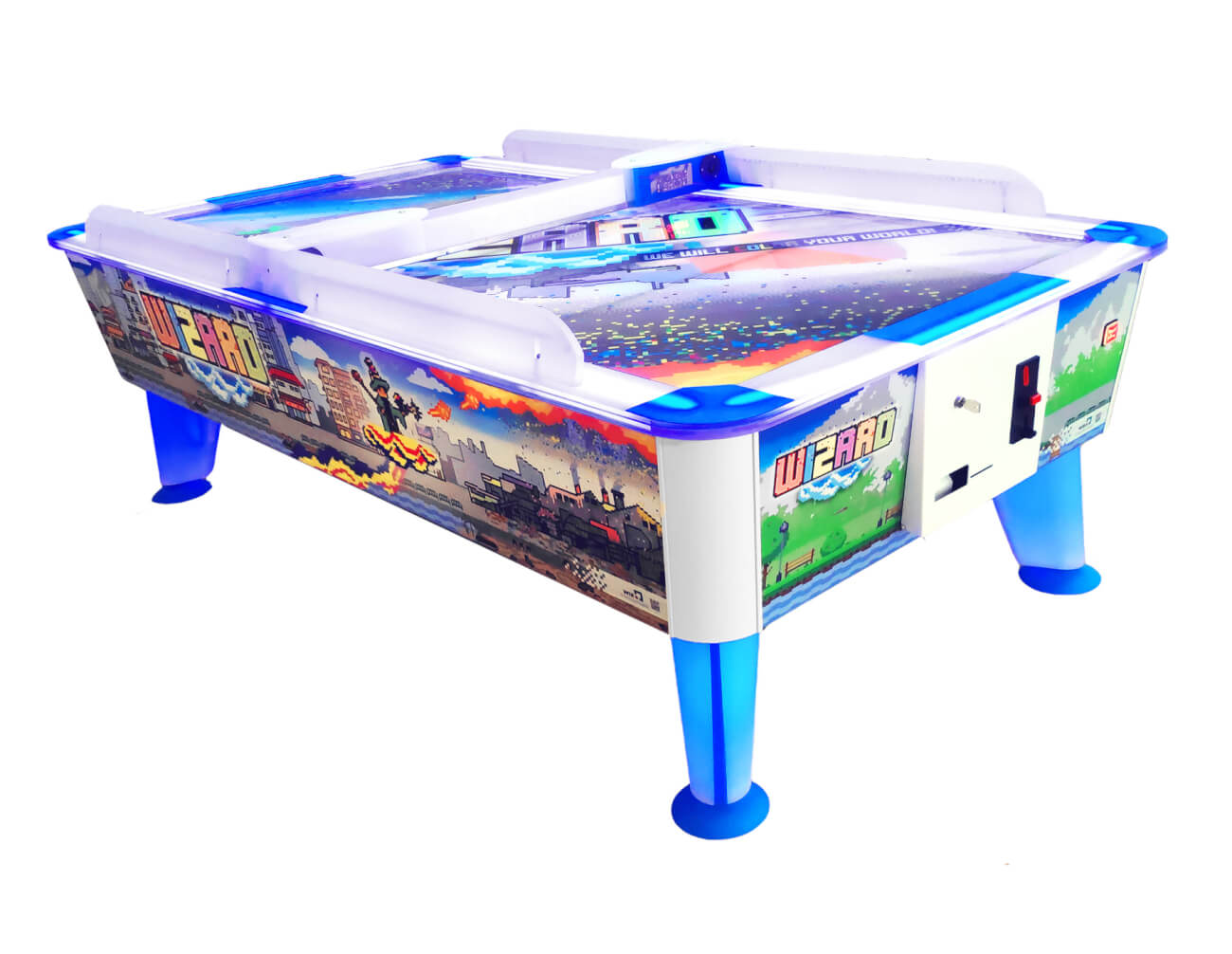 WIK Wizard 6ft/8ft Outdoor Air Hockey Table
