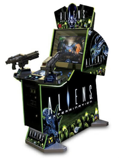 Global VR Aliens Extermination Arcade Machine