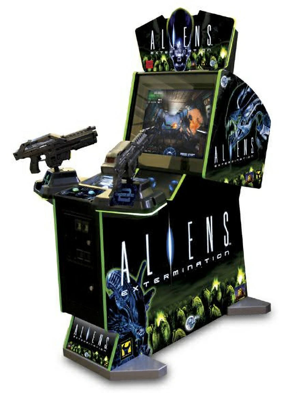 alien arcade shooting game