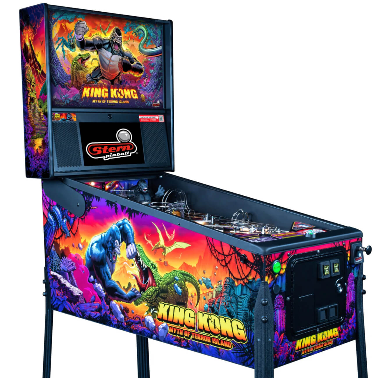 Stern King Kong: Myth of Terror Island Pro Pinball Machine 
