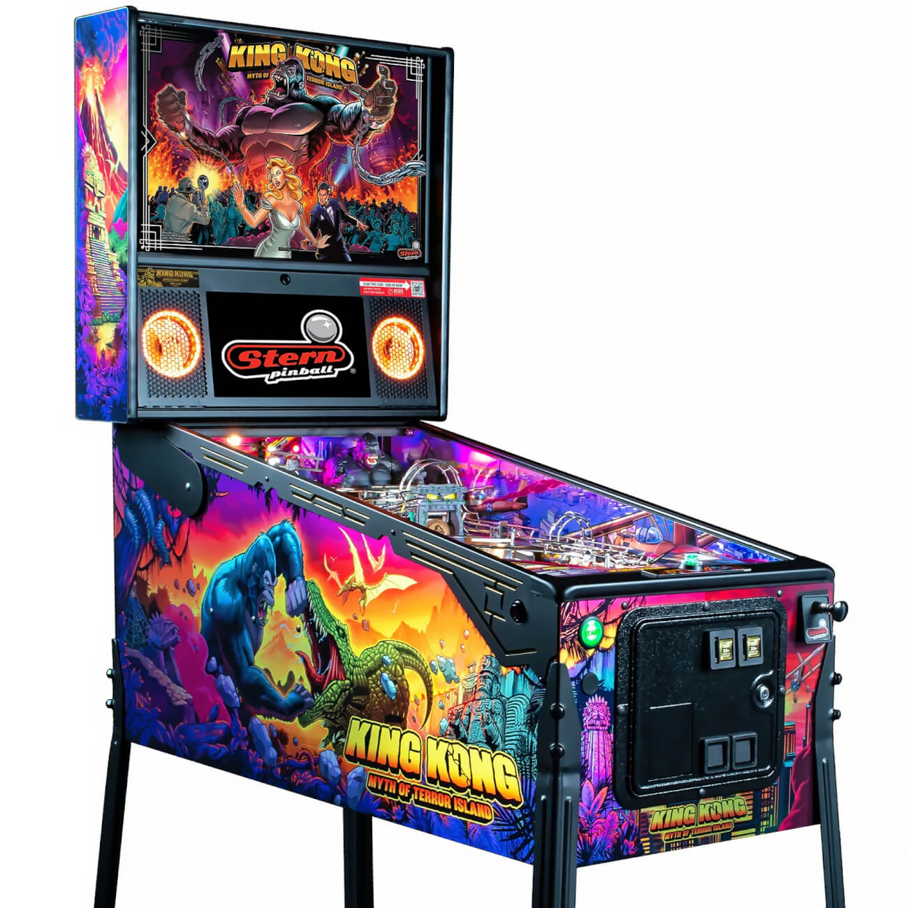 Stern King Kong: Myth of Terror Island Limited Edition Pinball Machine