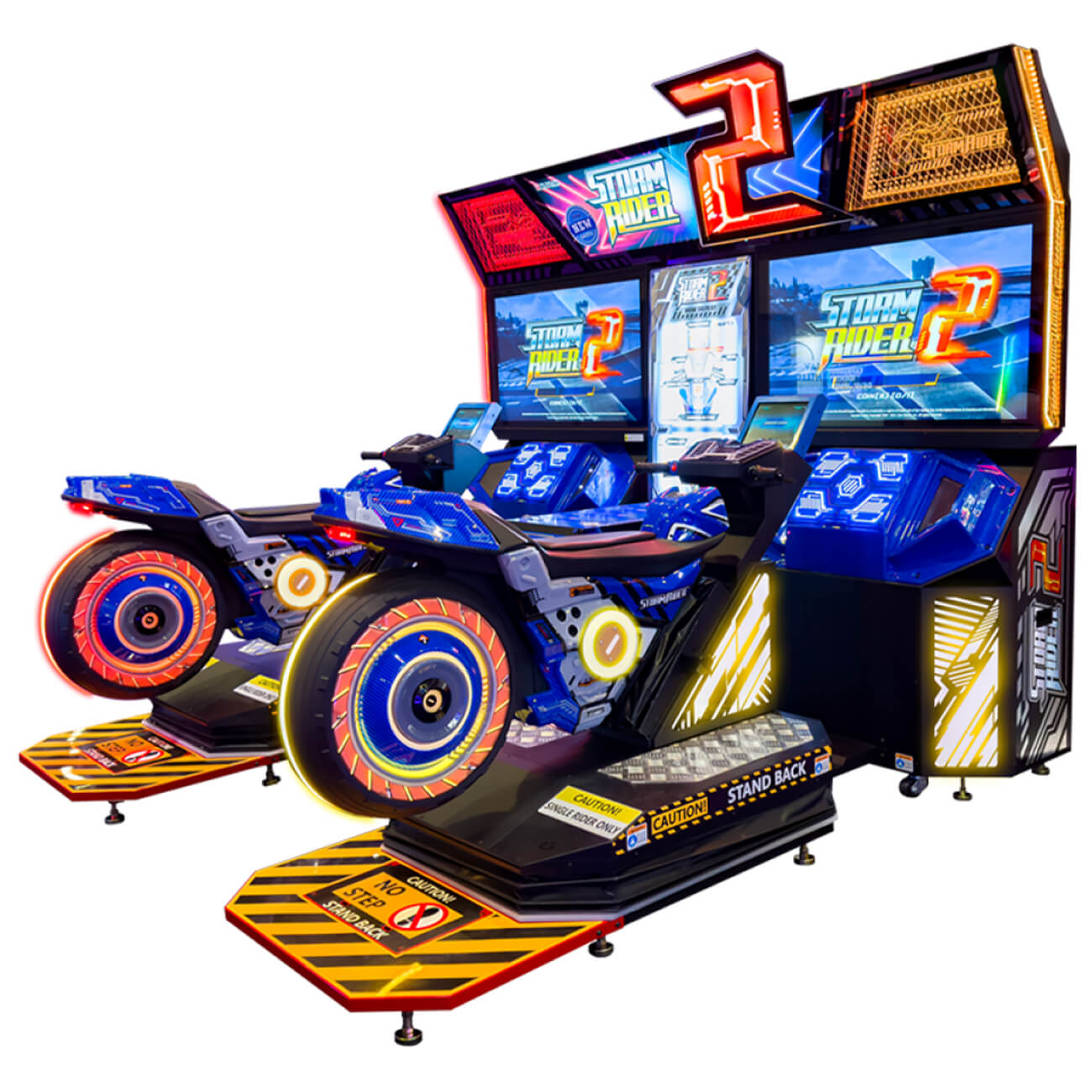 SEGA Storm Rider 2 Motion Twin Arcade Machine