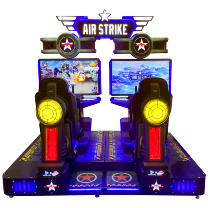 LAI Airstrike Twin Arcade Machine 