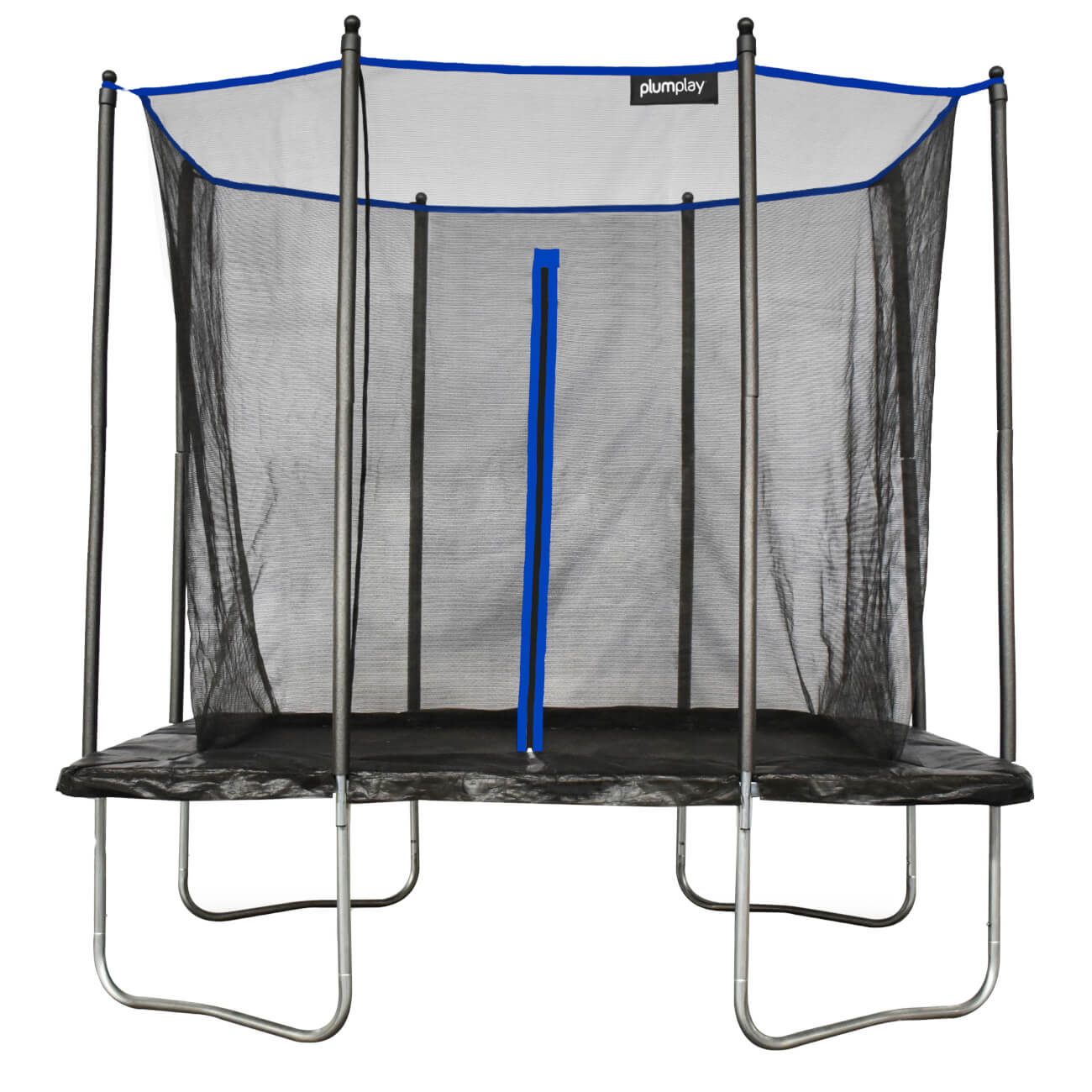 Plum Rectangular Springsafe Trampoline & Enclosure