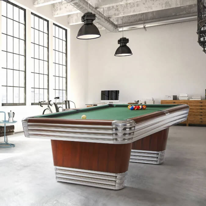Brunswick Centennial American Slate Bed Pool Table 