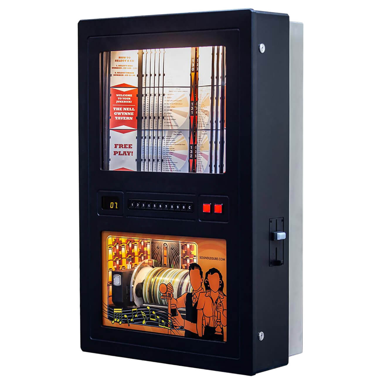 Sound Leisure Remix 50 CD Wallbox Jukebox