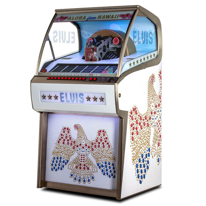 Sound Leisure Elvis Aloha From Hawaii Vinyl Rocket Jukebox
