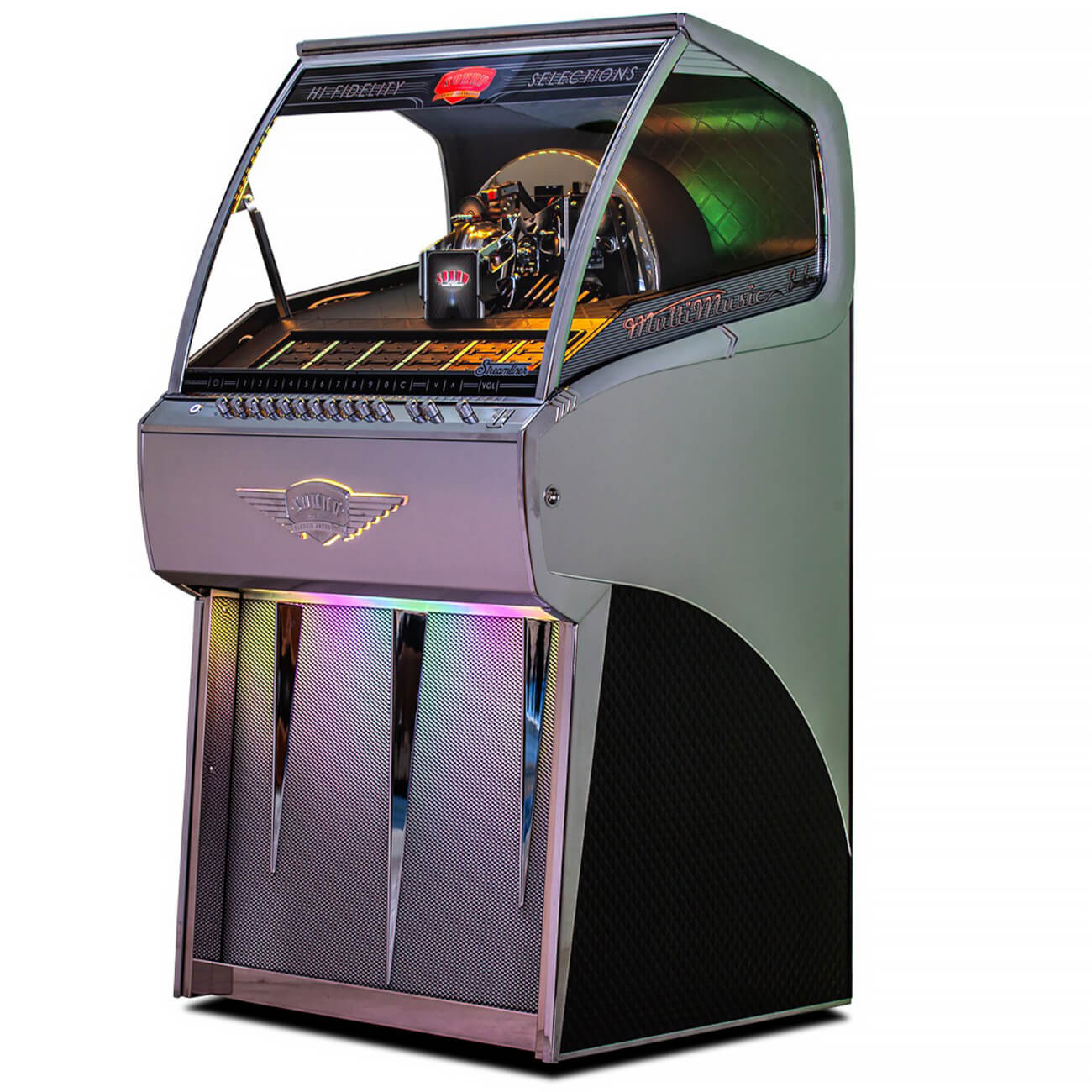 Sound Leisure Vinyl Rocket Streamliner Jukebox