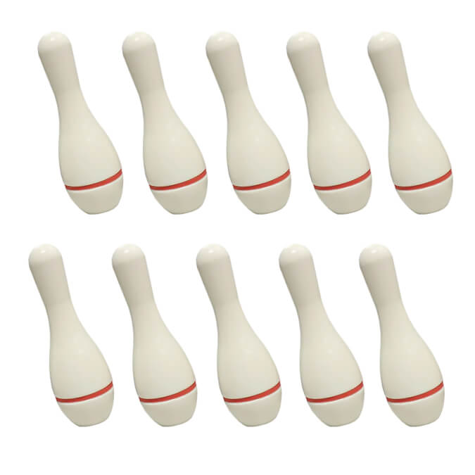 Sun-Glo Shuffleboard White Bowling Pins