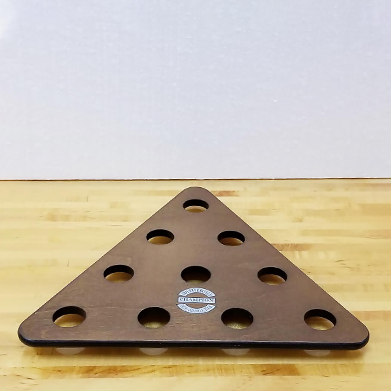 Sun-Glo Shuffleboard Wooden Pin Rack