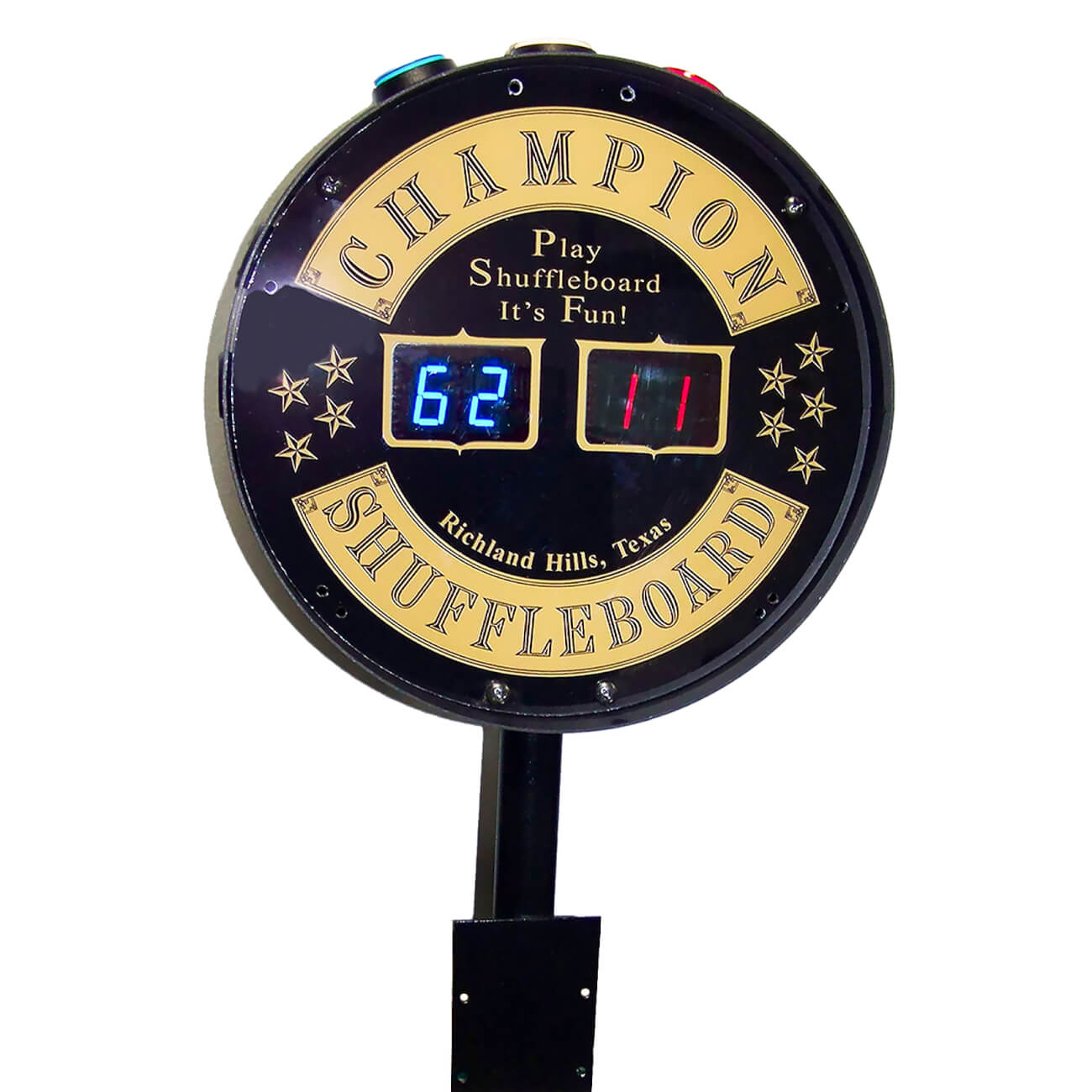 Sun-Glo Shuffleboard Rail Mount Score Unit