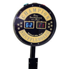 Sun-Glo Shuffleboard Rail Mount Score Unit