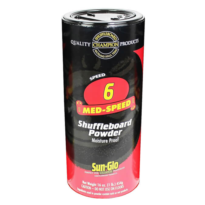 Sun-Glo Shuffleboard Powder: Speed 6