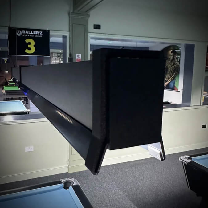 I-Beam 150 Ultra Slim LED Pool Table Light Shade Kit