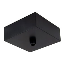 Square Ceiling Rose - Black