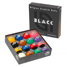 Aramith Duramith Tournament TV Black 2 1/4