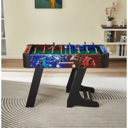 Strikeworth Bolt 4Ft Folding Football Table