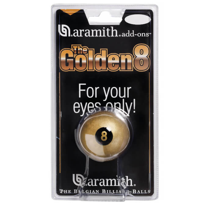 Aramith Golden American 8 Ball 2 1/4