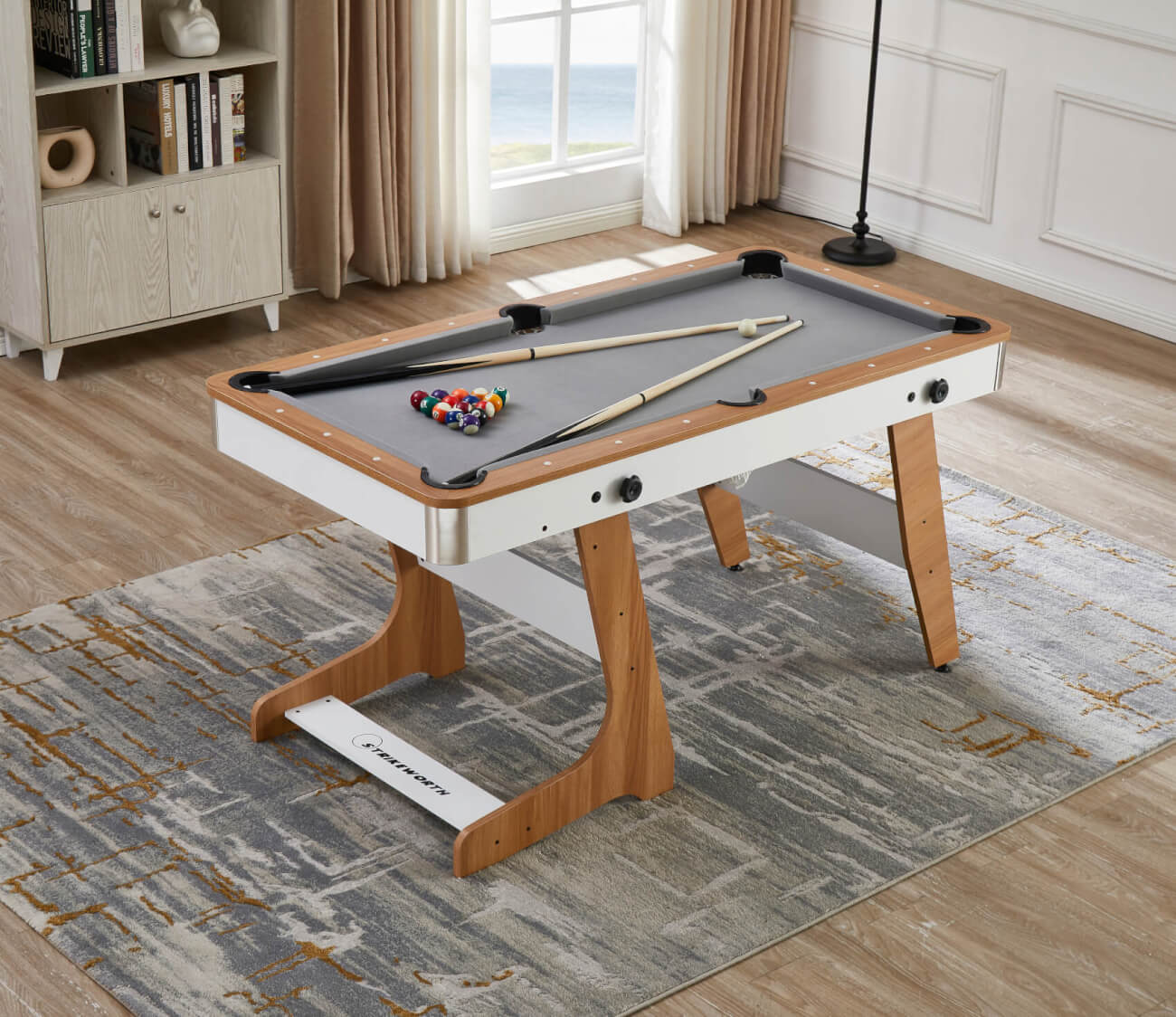 Strikeworth Streamline Folding 5ft Pool Table