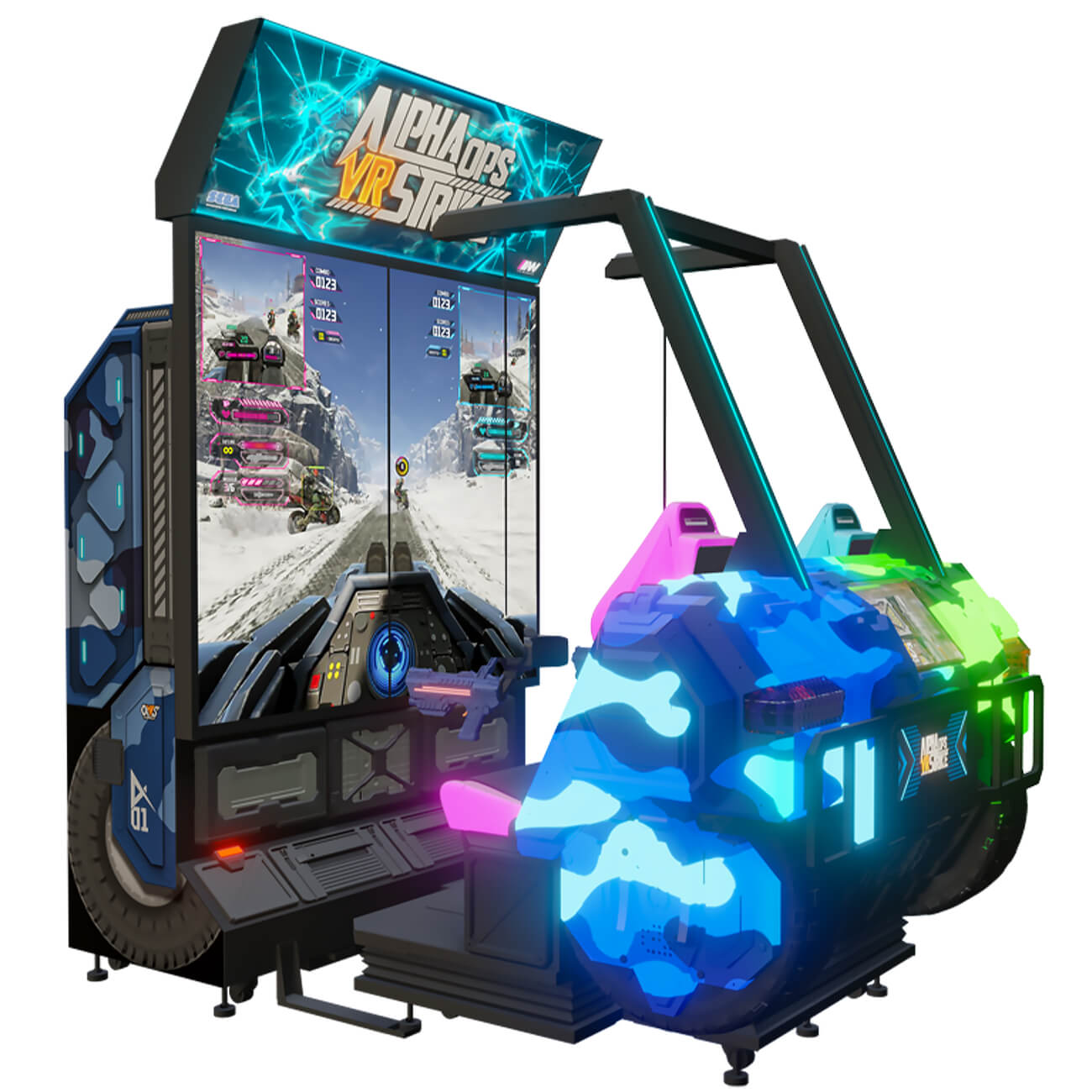 Alpha Ops VR Strike Twin Arcade Machine