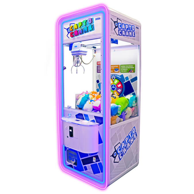 Capto Crane Bonus Wheel Arcade Machine