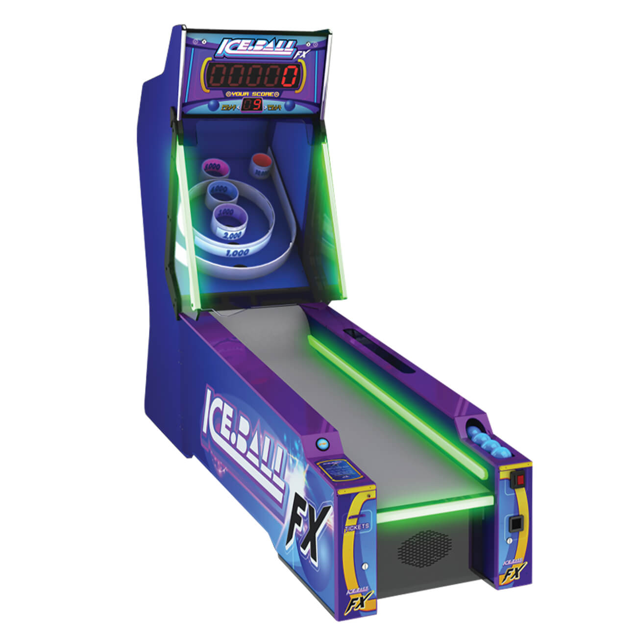 Ice Ball FX Arcade Alley Bowler