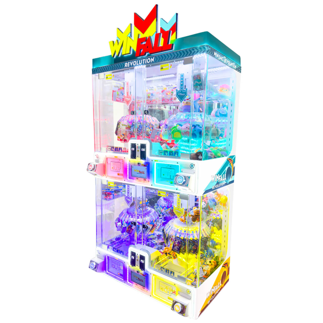 Win Fall Revolution Four Player Mini Arcade Machine