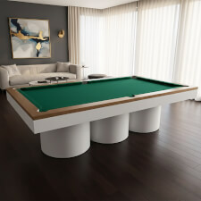 The Rome Slate Bed Pool Table