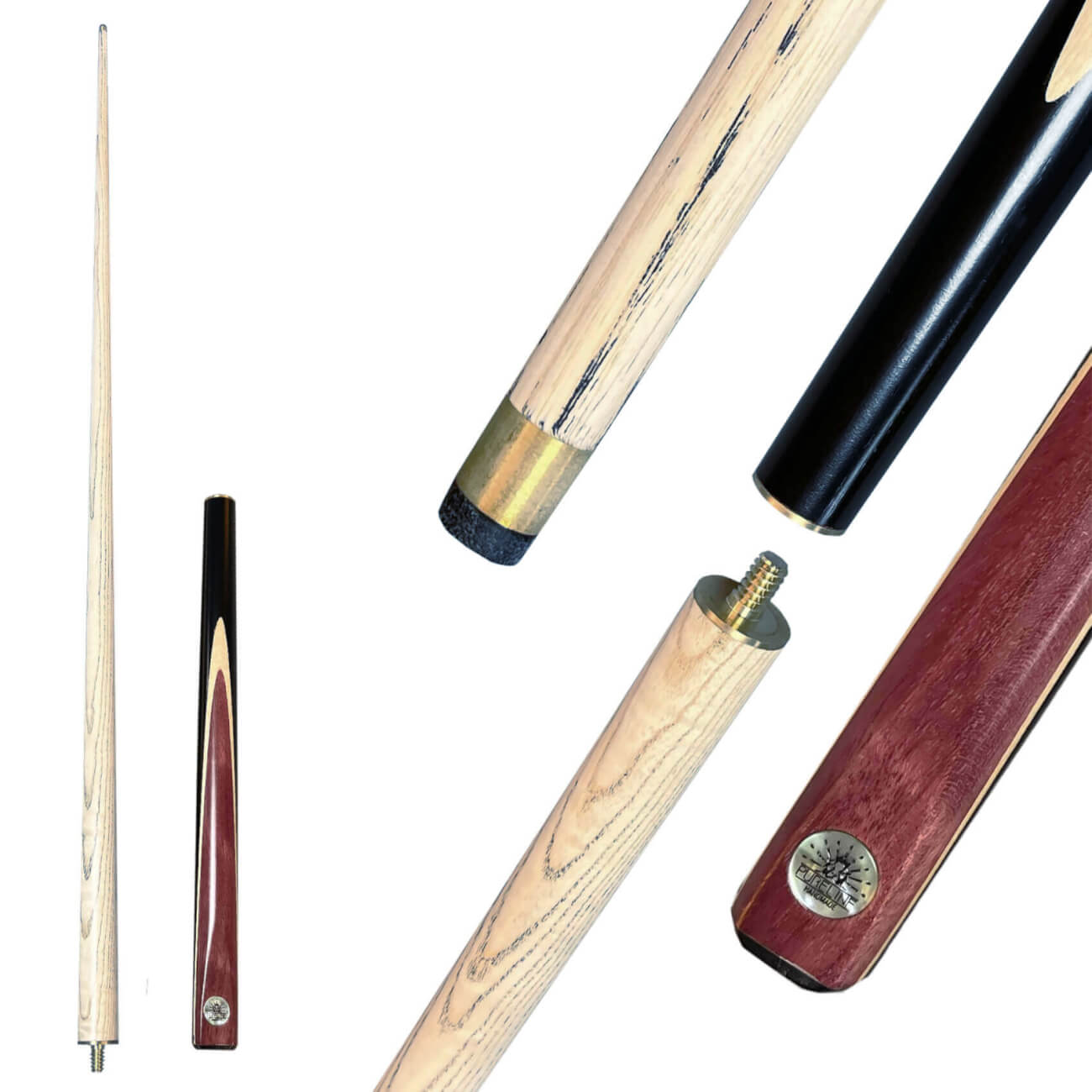 Pureline Brondo 3/4-Joint 57-Inch Ash British Pool Cue