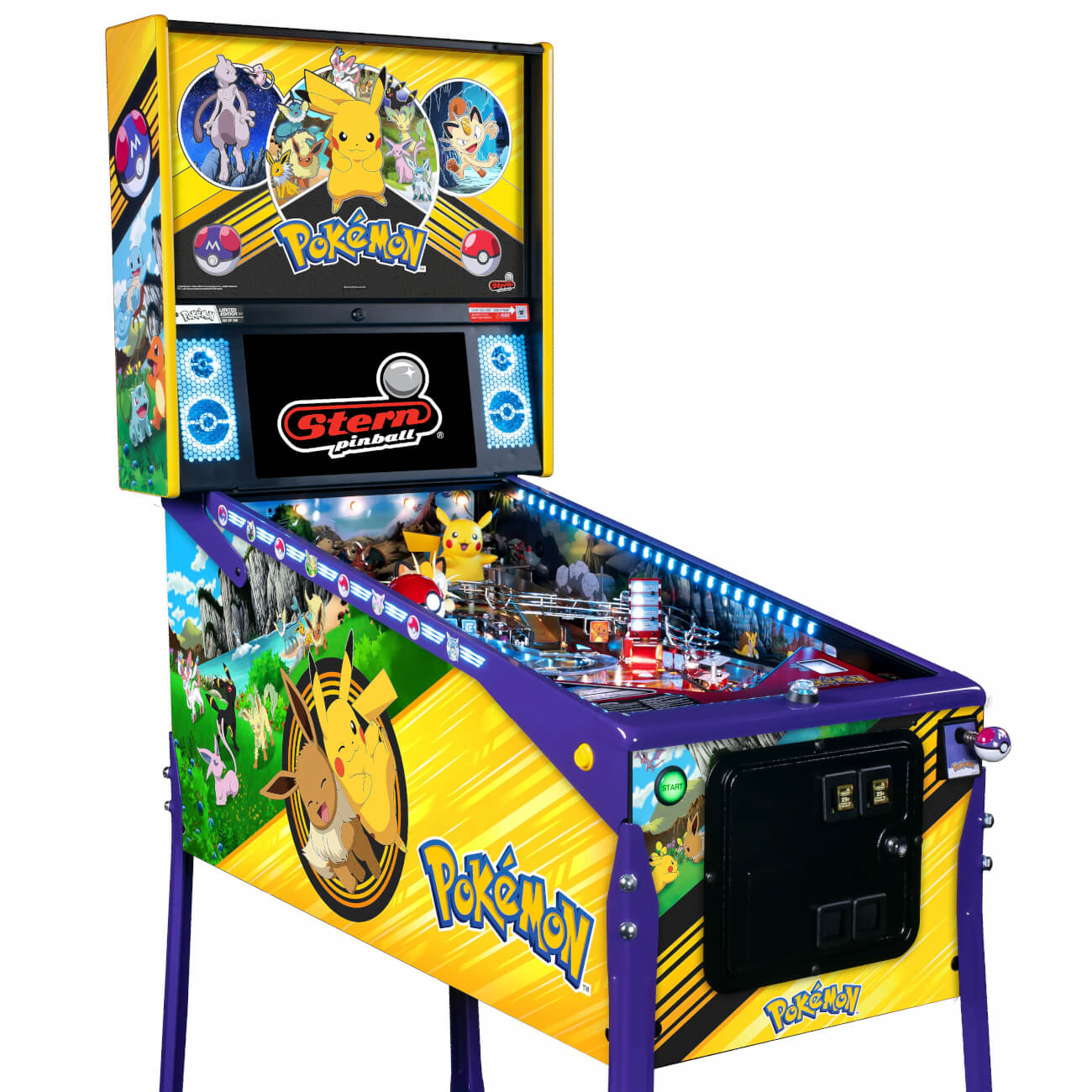 Stern Pokemon Limited Edition Pinball Machine 
