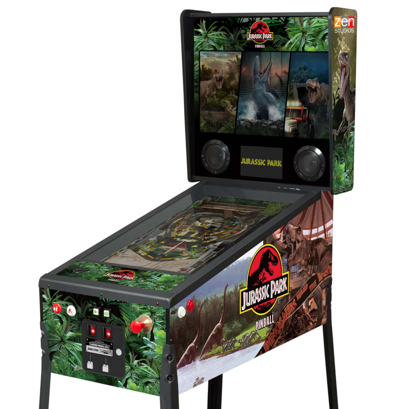 Graded Stock: AtGames Legends Pinball 4KP - Jurassic Park™