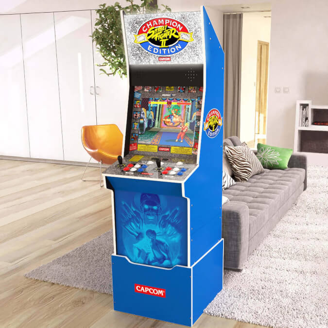 Graded Stock: Arcade1Up Street Fighter II™ Big Blue Arcade