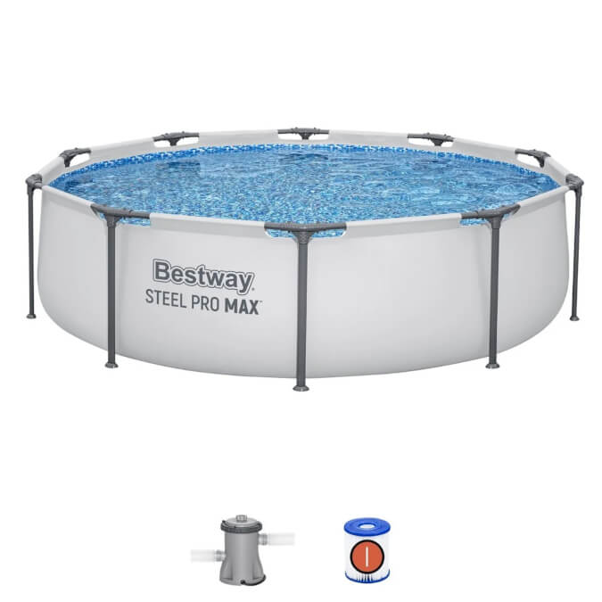Bestway Steel Pro Max 10ft x 30in Swimming Pool Set