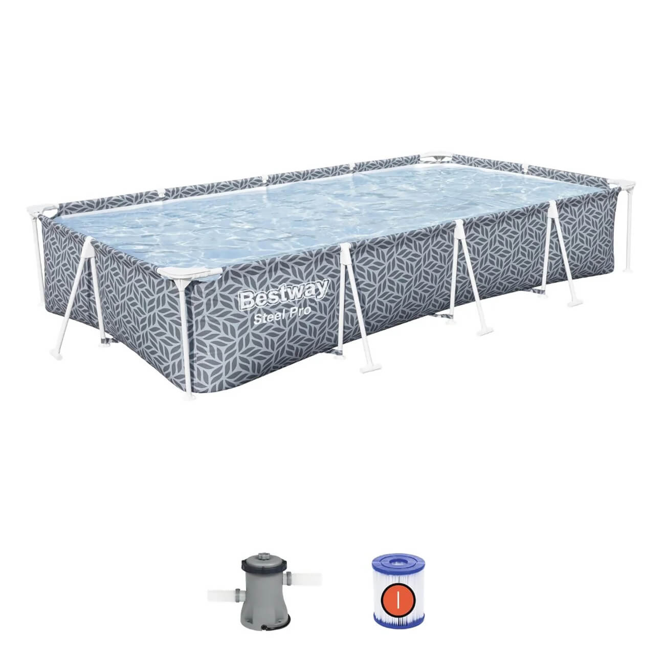Bestway Steel Pro 12ft Swimming Pool Set