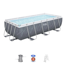 Bestway Steel Pro Max 13.3ft Rectangular Pool Set